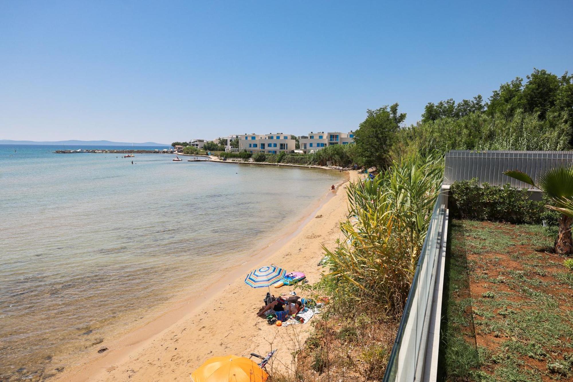 Deluxe Apartments Privlaka On The Sand Zewnętrze zdjęcie